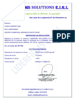 Certificado C. C Arenales