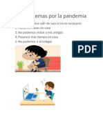 Problemas Por La Pandemia