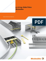 Let's Connect.: Additional Structure Brings Added Value Cable Ducts From Weidmüller