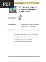 Unit 1 - Object Oriented Programming / C++