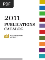 Download 2011 Post-Tensioning Institute Publications Catalog by PTIPubs SN57832154 doc pdf