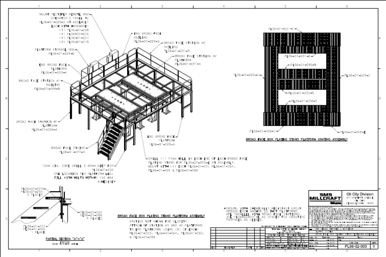Oil City Division Partial Section "A""A" PDF Engineering Tolerance