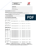  Acta de Muestreo