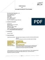 510 (K) Summary For BCT Antimicrobial Dressing & BCT Silver Bandage