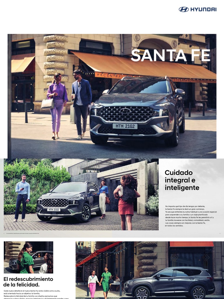 Santa Fe Brochure PDF Vehículo de motor Vehículos