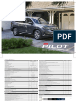 Ficha Técnica Honda Pilot