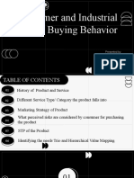Consumer and Industrial Buying Behavior