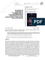 OPTIMIZACIÓN DEL MÉTODO DE  DIGESTIÓN ÁCIDA EN SISTEMA DE  MICROONDAS PARA LA  DETERMINACIÓN DE  CONCENTRACIONES PSEUDOTOTALES DE Fe, Mn Y Zn EN  SEDIMENTOS DE LA CUENCA KATARI  BAJO, LA PAZ, BOLIVIA