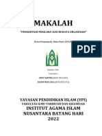 Makalah-Budaya Dan Organisasi