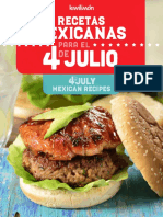 Recetas Mexicanas 4 de Julio