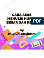 Cara Menulis Huruf Besar dan Huruf Kecil fb koleksibbm