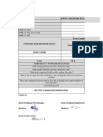 New Ofc Backbone Request Form Date 6-Apr-21 Region Ibadan: Civil Work (M)