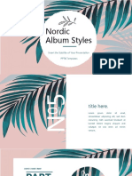 Nordic Style PPT Album Templates