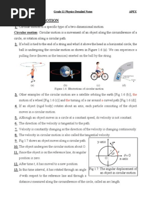 Angles In Circular Motion