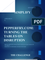 Odette Consulting Pepperfry - Com Presentation