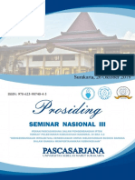 Seminar Nasional Pascasarjana UNS 2019