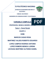 Tarea 1 Tercer Parcial Variable Compleja Equipo 4