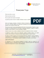 Pranayama - La Ciencia de La Respiración