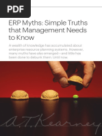 AT Kearney ERP Myths