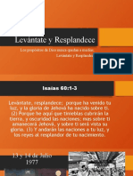 Levántate y Resplandece