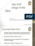 Anatomy and Physiology of The Skin