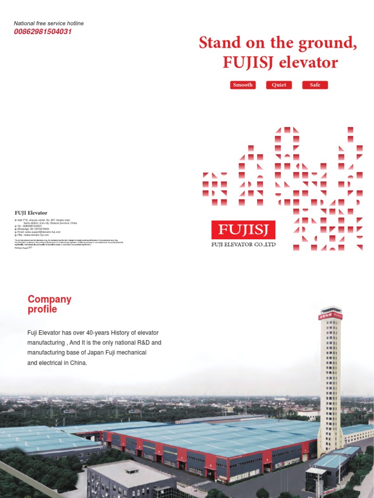 Fuji Elevator Catalogue Pdf Elevator