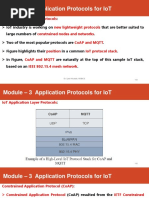 5-IOT Application Layer Protocols