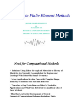 Introduction To Finite Element Methods