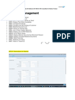 SAP MM - Inventory Management