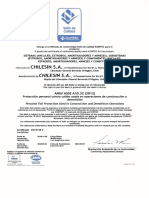 Certificacion Chilesin Arne A10 32