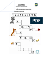 Secuencias Nuemricas Hasta 10