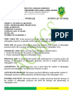 SS2 Technical Drawing Lesson Plan Week 3