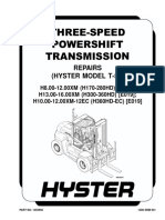 3-SPD Powershift Transmission-Repair