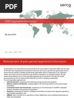 Serco 2010 Segmental Information Tcm3-35784