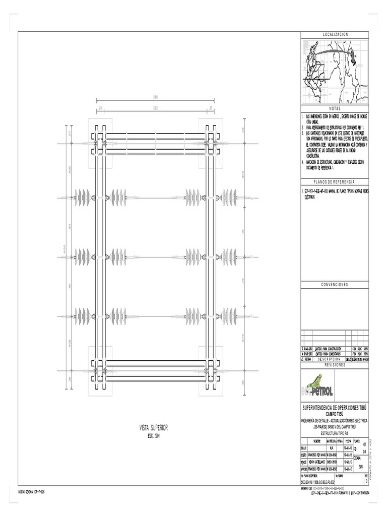 Tipos de postes y estructuras CFE | PDF | Equipo | Cable