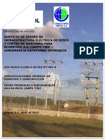 Diseño de redes eléctricas 34.5 kV en campo Tibú