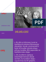 Dilbilgisi 1 (Dördüncü Ders)