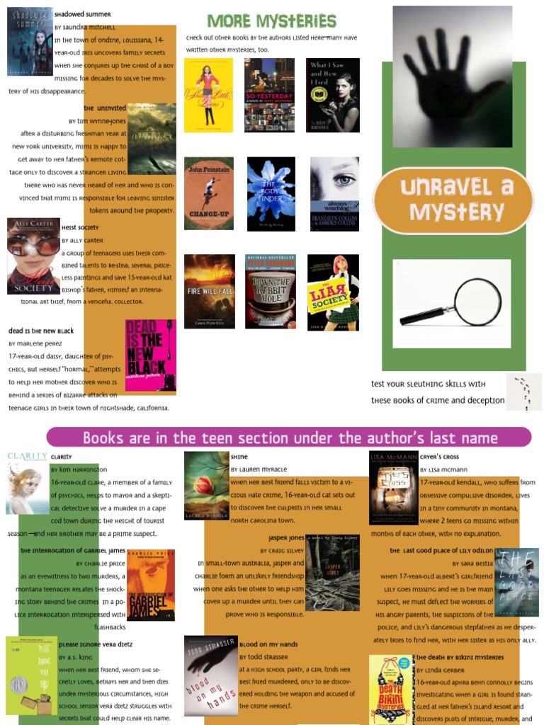 Mysteries | PDF | Mystery, Thriller & Crime Fiction