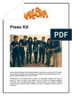 Enviando Press Kit Valleska