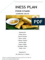 Business Plan: Food Stand