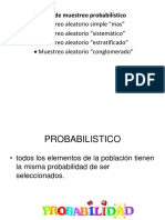 Muestreo Probabilistico