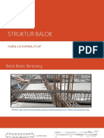 Struktur Balok