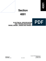 Electrical Specifications and Troubleshooting 580sm, 580sm-, 590sm and 590sm - Series 3