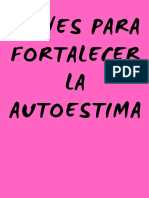 Claves para Fortalecer La Autoestima