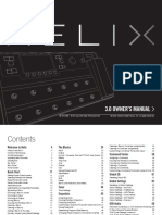 Helix 3.0 Owner's Manual - Rev E - English