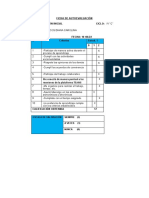 Ficha de Autoevaluación