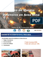 Curso manejo defensivo área mina