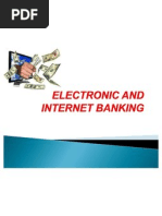 Electronic and Internet Banking