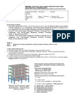 Analisis Struktur Gedung 5 Lantai dengan SAP2000