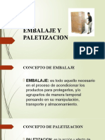 Embalaje y Paletizacion